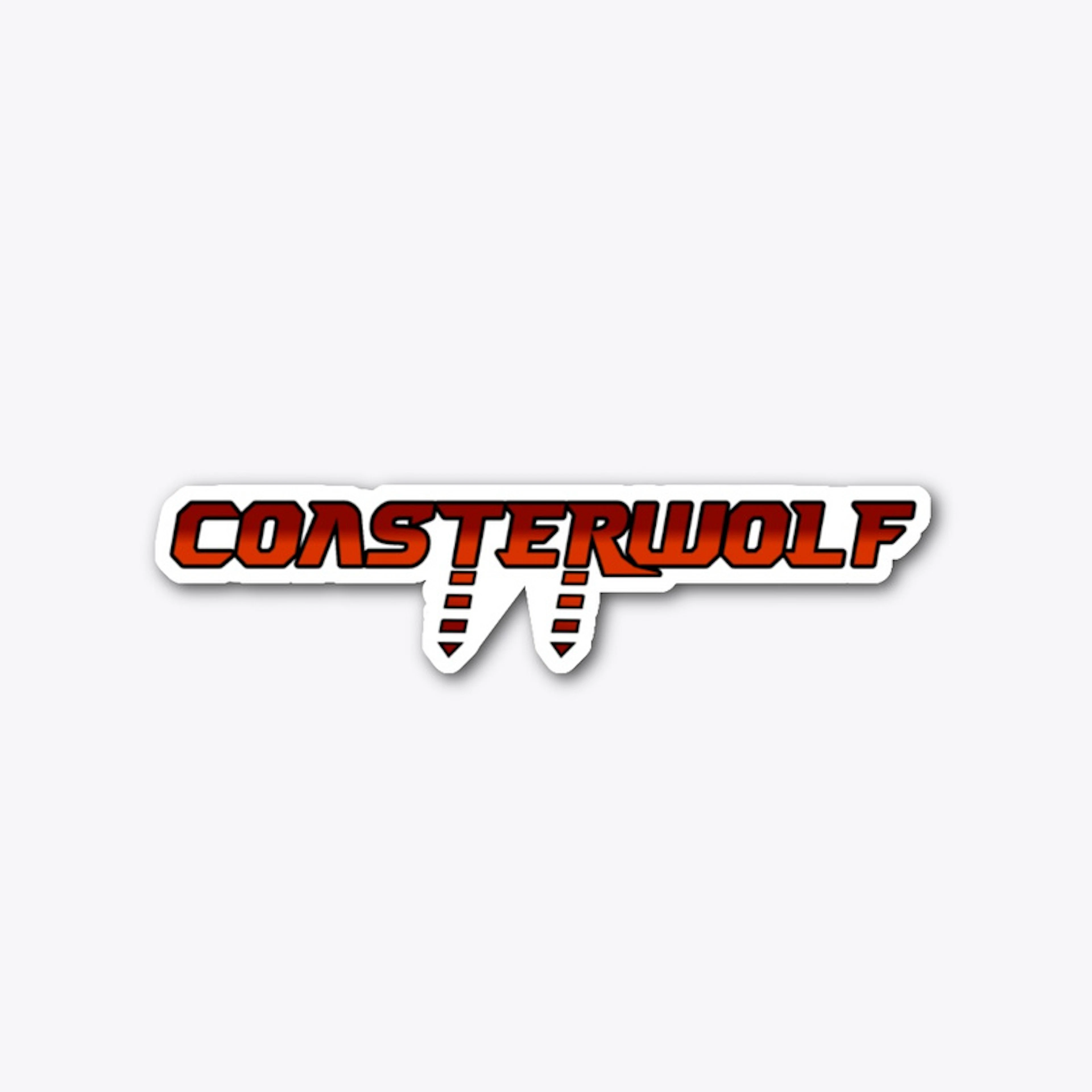 Coasterwolf Die Cut Sticker design 2