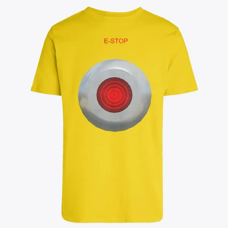 E-Stop Pushbutton T-shirt