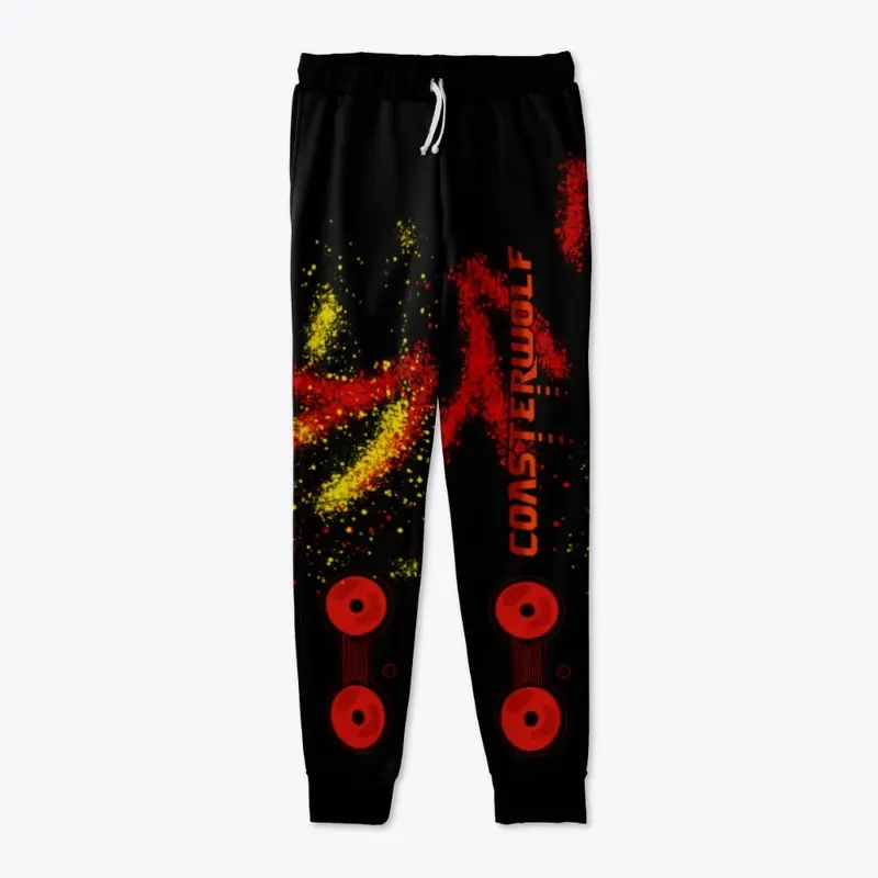 Paint bass joggers